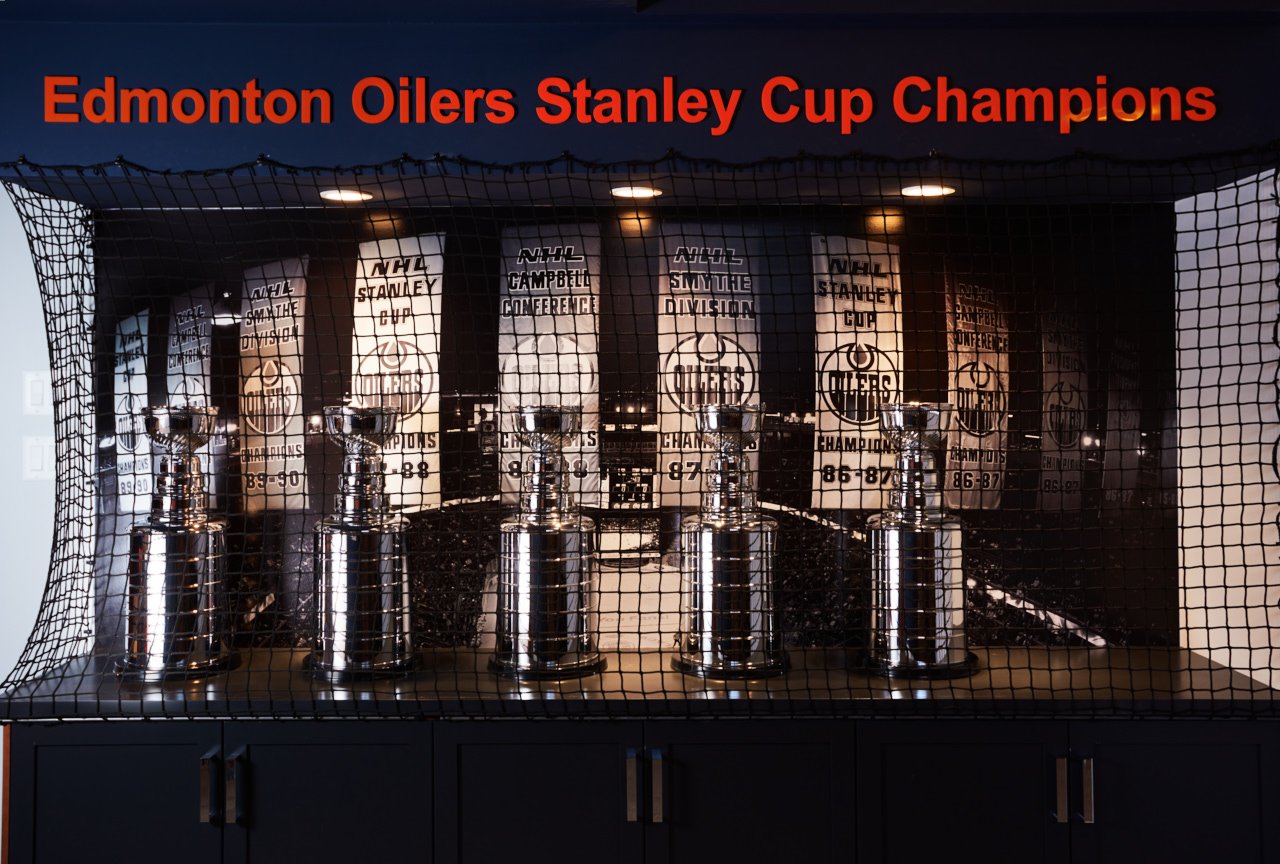 Edmonton Oilers Fan Cave
